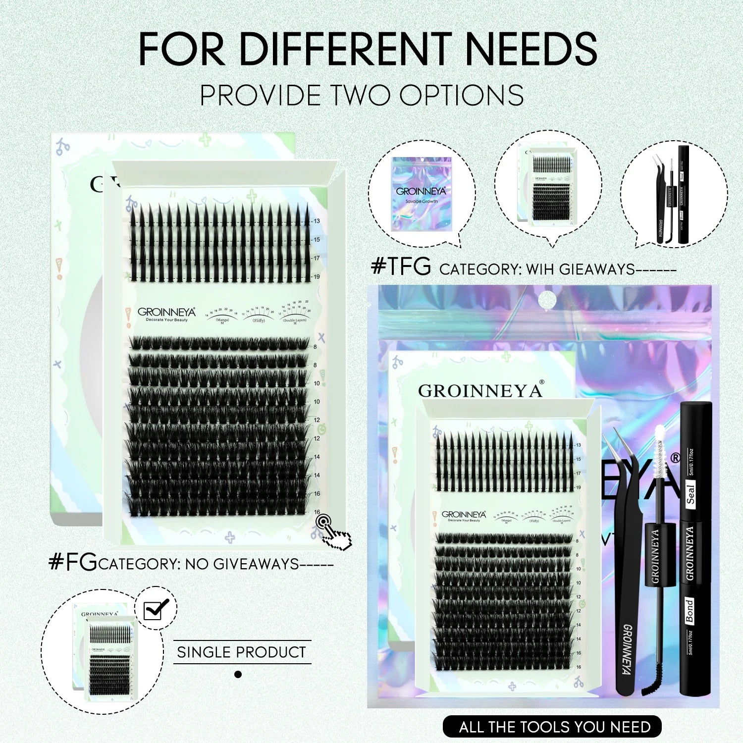 Bold Lash Cluster Styling Kit