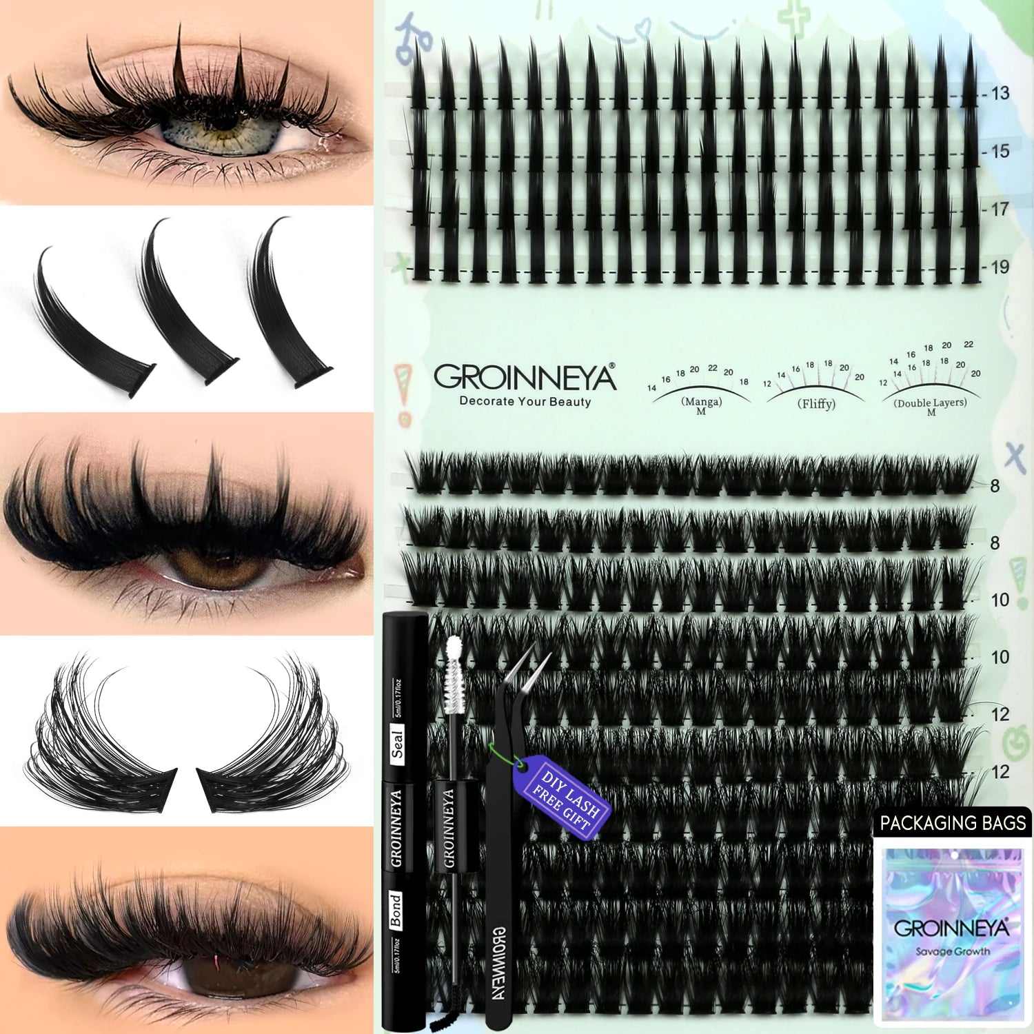 Bold Lash Cluster Styling Kit